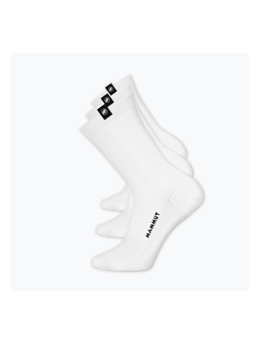 Чорапи Mammut Everyday Crew 3 чифта white/white/white