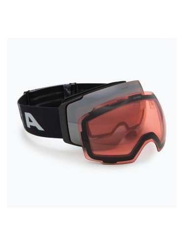 Скиорски очила Alpina Falera Mag Q-Lite black/glacier matt/silver/pink
