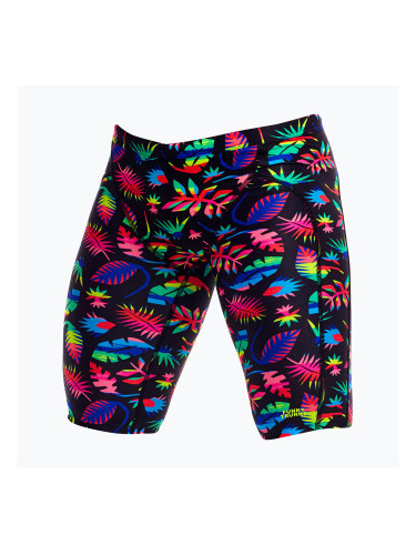 Мъжки шорти за плуване тип клин Funky Trunks Training Jammers lost leaf