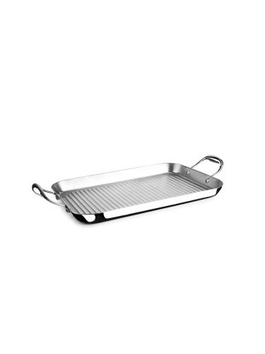 Стоманена грил тава IBILI Triply - 38 x 25 см