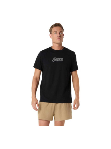 МЪЖКА ТЕНИСКА ASICS 2031F334-001 LOGO GRAPHIC TEE ЧЕРНА