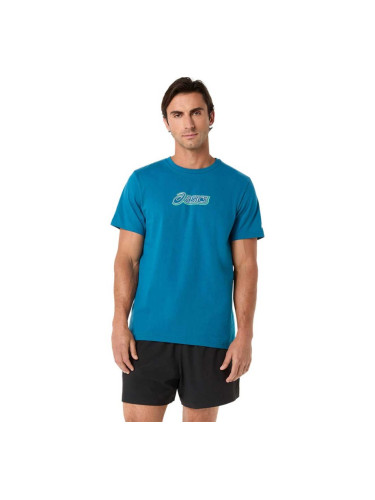 МЪЖКА ТЕНИСКА ASICS 2031F334-400 LOGO GRAPHIC TEE СИНЯ