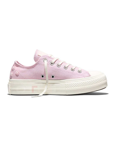 ДАМСКИ ОБУВКИ CONVERSE A16108C CHUCK TAYLOR ALL STAR LIFT PLATFORM РОЗОВИ
