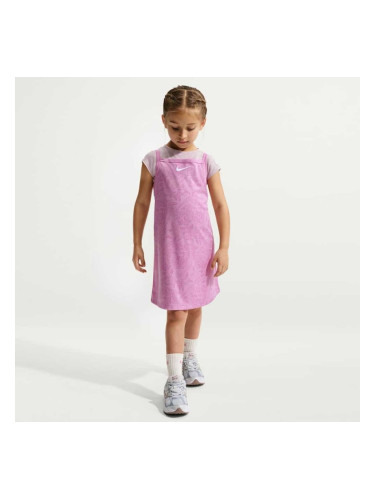 ДЕТСКА РОКЛЯ ЗА МОМИЧЕ NIKE 36N690-P64 MOVE WITH NATURE DRESS РОЗОВА