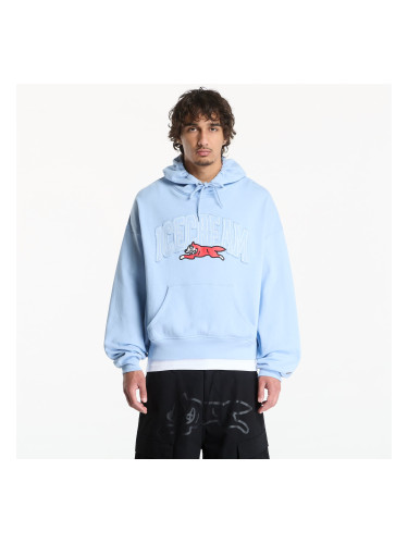 Суитшърт Billionaire Boys Club Icecream College Applique Running Dog Popover Hood Light Blue M