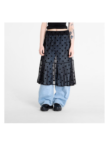 Пола adidas Sheer Polka Dots Skirt Black M
