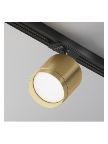 Прожектор за монофазна шина Maytoni TR088-1-GX53-MG Satin Brass Polar Track Light Unity 1 x GX53