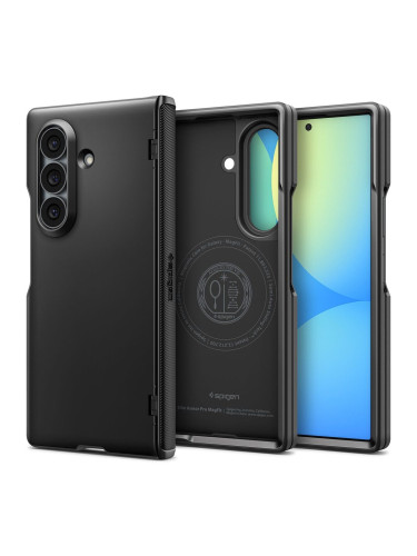 Оригинален кейс Spigen Slim Armor CS, За Samsung Galaxy Z Fold8 Ultra, Черен