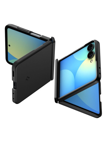 Оригинален кейс Spigen Air Fit Pro MagSafe, ЗаSamsung Galaxy Z Flip8, Черен
