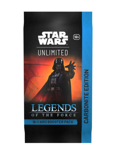  Star Wars: Unlimited - Legends of the Force Carbonite Booster