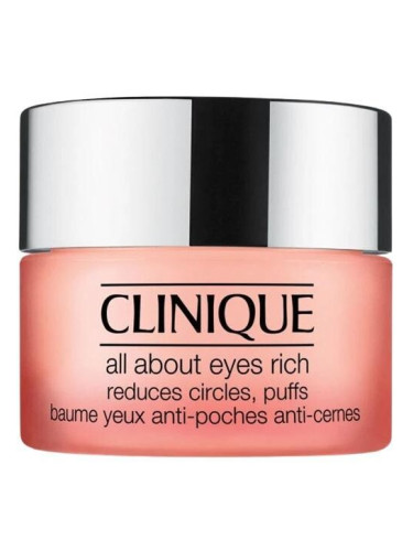 Clinique All About Eyes Rich Хидратиращ околоочен крем за жени без опаковка