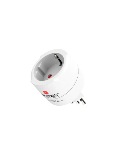 Skross универсален адаптер World to CH+IT+ Brasil, USB