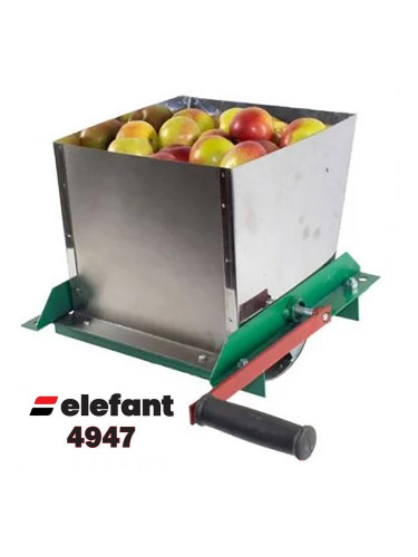 Мелачка ръчна за плодове и зеленчуци Elefant Koza-Nova Mini, 6 л, INOX