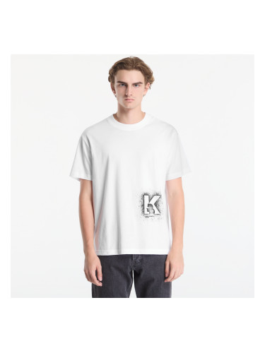 Тениска Karl Lagerfeld Jeans Reg K Logo Tee White S
