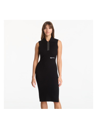 Облекло Karl Lagerfeld Jeans Knit Collar Dress Black XS