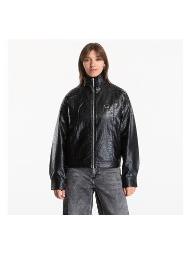 Яке Karl Lagerfeld Jeans Karlism Pu Bomber Black L