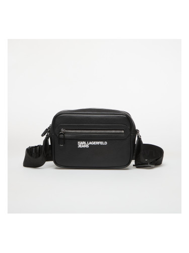 Karl Lagerfeld Jeans Logo Saffiano Camerabag Black Universal