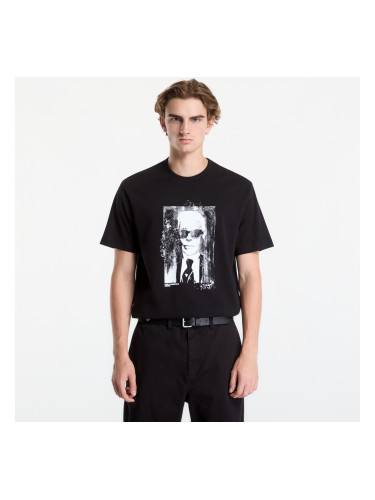 Тениска Karl Lagerfeld Jeans Reg Karl Kameo Tee Black S