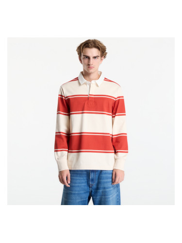 Тениска Gant Striped Rugger Soft Apricot M
