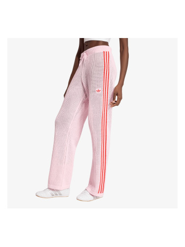 Потници adidas Crochet Track Pants Clear Pink/ Red L