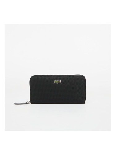 Портфейл Lacoste L Zip Wallet Black Universal