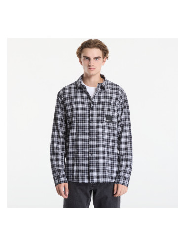 Риза Karl Lagerfeld Jeans Reg Check Shirt Black/ White/ Yd/ Check M