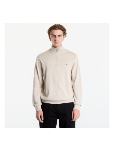 Пуловер Gant Classic Cotton Half Zip Dark Earth Brown M
