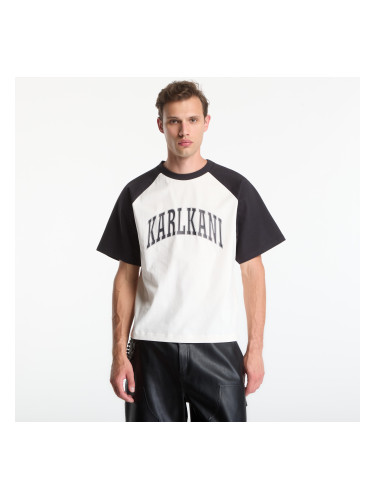 Тениска Karl Kani Sport College Boxy Raglan T-Shirt White M