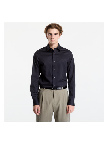Риза Gant Slim Sateen Shirt Black M
