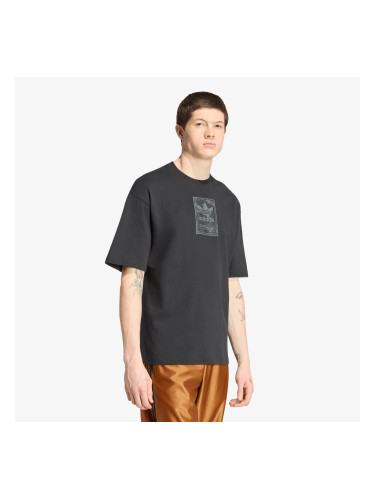 Тениска adidas Camo Tee Tongue Label Black S