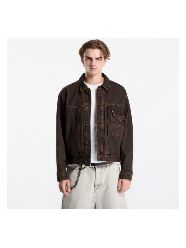 Яке Vans Check 5 Denim Trucker Jacket Black/ Vintage Cocoa L