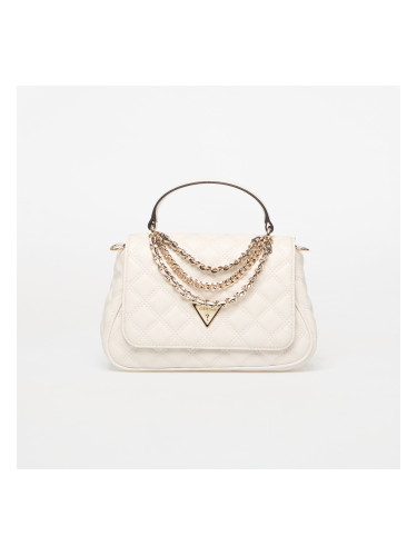 GUESS Giully Ii Top Handle Flap Off White Universal