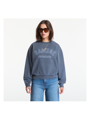 Суитшърт Samsøe Samsøe Savan Sweat Ombre Blue Pigment XS