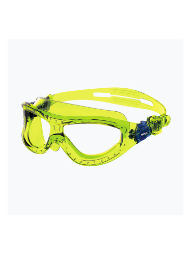 Детска маска за плуване SEAC Matt matt lime/clear