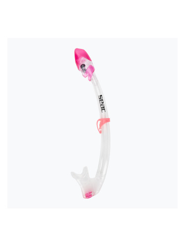 Детски шнорхел за гмуркане SEAC Tribe Dry pink