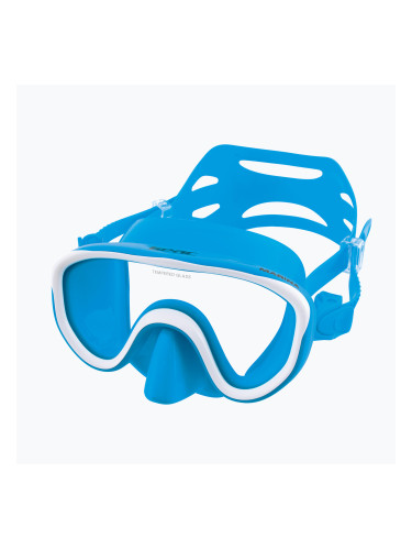 Детска маска за гмуркане SEAC Marina light blue