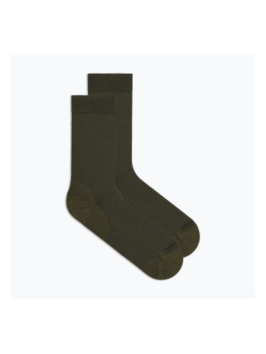 Мъжки чорапи Icebreaker Lifestyle Fine Gauge Crew dark loden