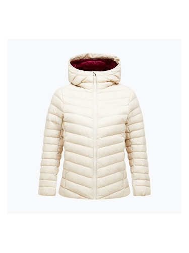Дамско пухено яке Peak Performance Frost Down Hood Jacket Sand Fog
