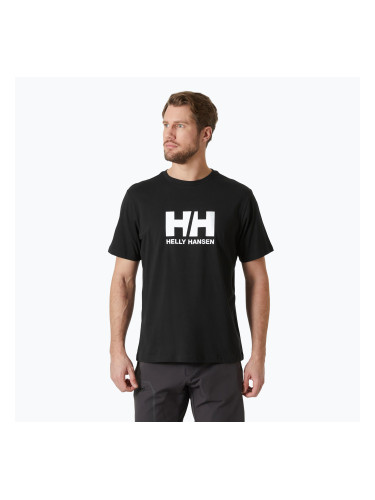 Мъжка тениска Helly Hansen Logo 3.0 черна