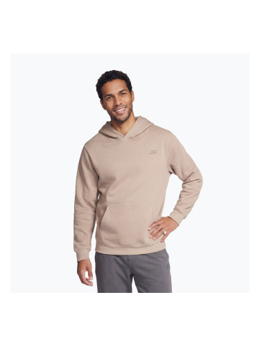Мъжки суитшърт SKECHERS Max Soft Hoodie brown