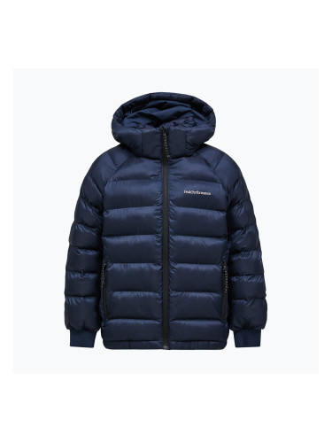Мъжко пухено яке Peak Performance Tomic Insulated Hood Jacket blue shadow