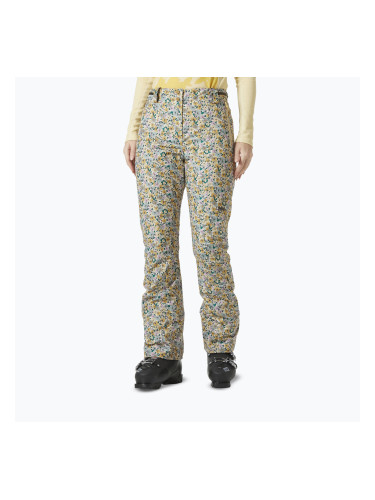 Дамски скиорски панталони Helly Hansen St. Moritz Insulated 2.0 sand floral aop