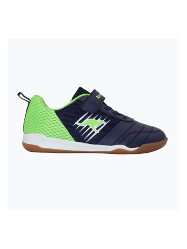 Детски обувки KangaROOS K5-Super Court EV dk navy/lime