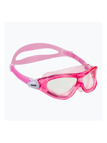 Детска маска за плуване SEAC Matt pink