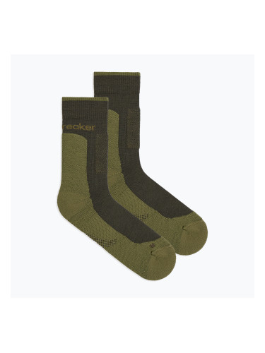 Мъжки чорапи Icebreaker Merino Hike+ Medium Crew dark loden/sphagnum
