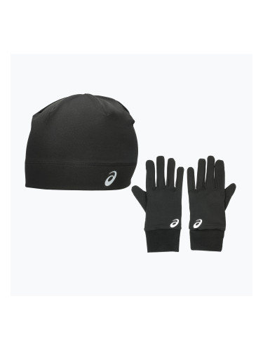 Шапка + ръкавици ASICS Winter Pack performance black