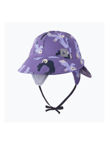 Детска  шапка с периферия за дъжд Reima Rainy misty violet