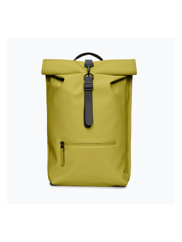 Градска раница Rains Rucksack Rolltop glow