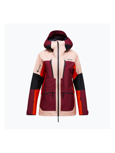 Дамско скиорско яке Peak Performance Vertical Gore-Tex Pro Jacket peach fuzz/vertical zenith