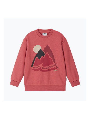 Детски суитшърт Reima Collari red clay